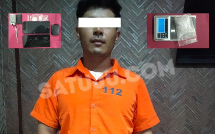 Penggerebekan di Selat Baru, Polres Bengkalis Ringkus Pengedar Sabu yang Sempat Melarikan Diri